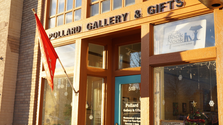 The Pollard Gallery entrance