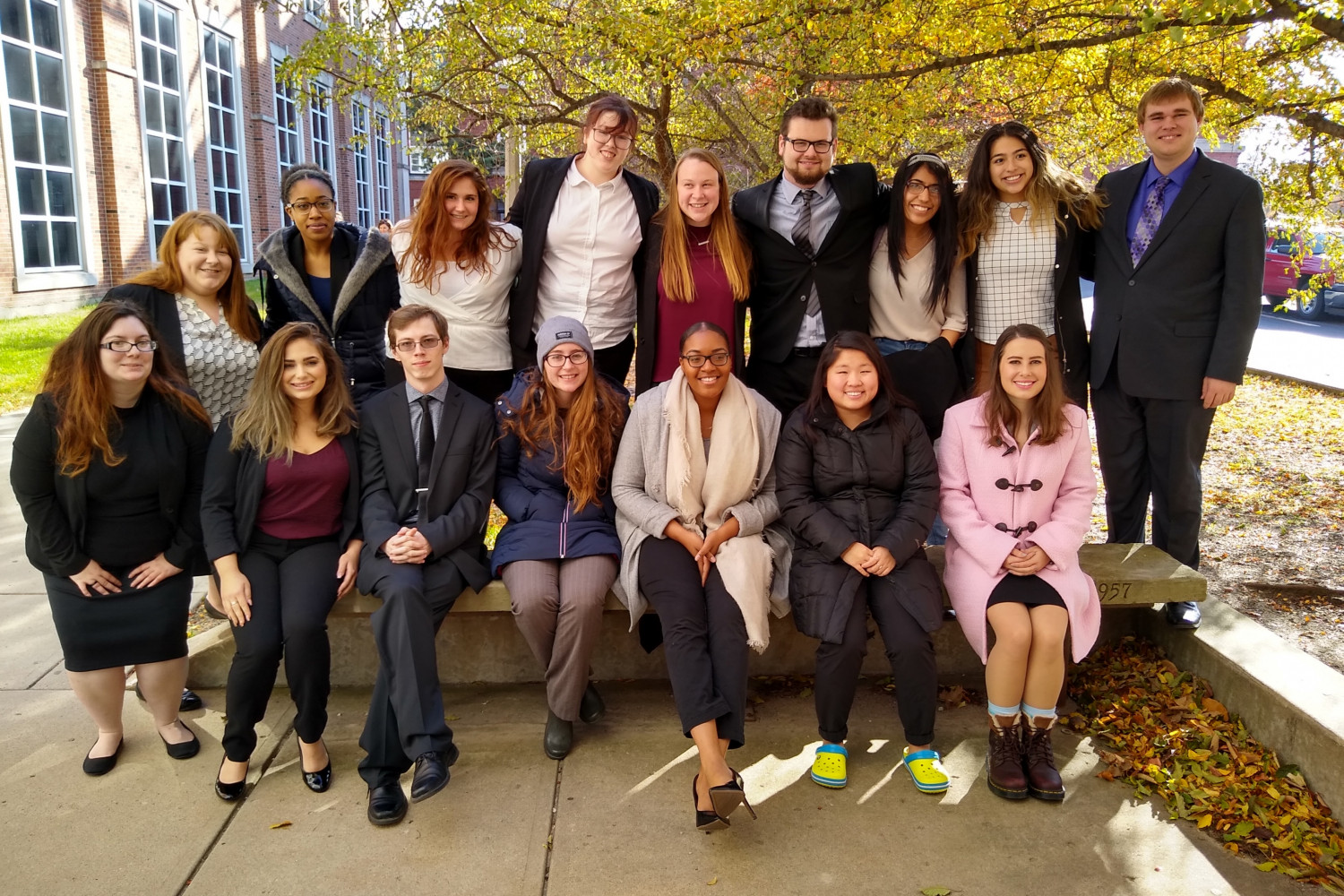 The 2019 Mock Trial Team.
