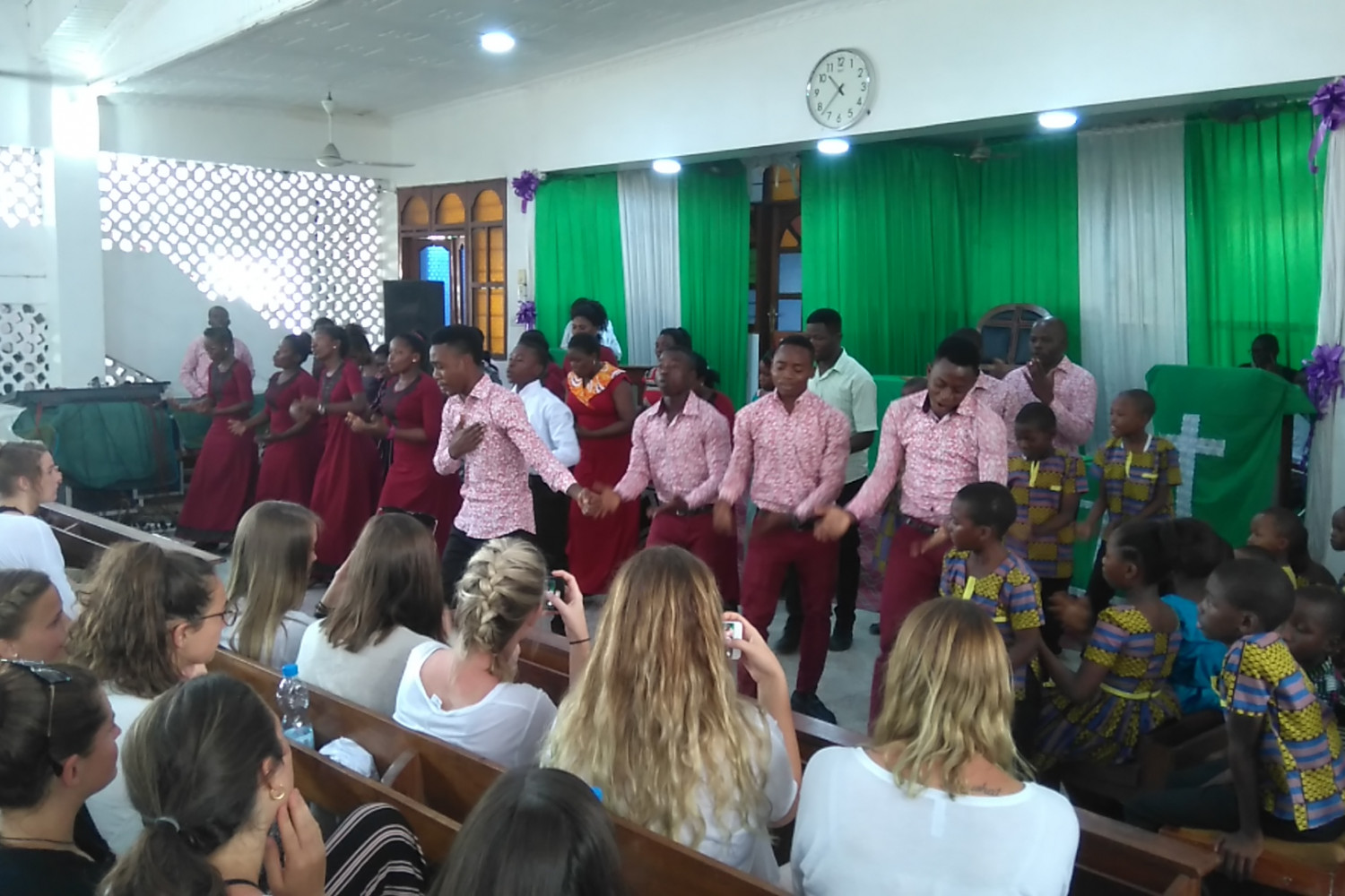 Moravian Church in Dar es Salaam, Tanzania.