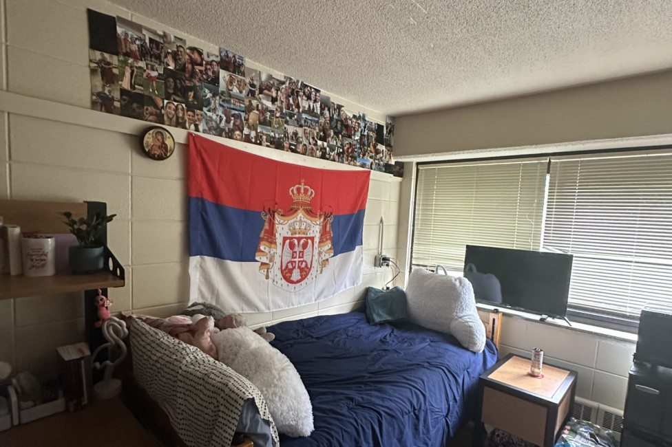 College dorm inspiration, Marija Mahorcic '27.
