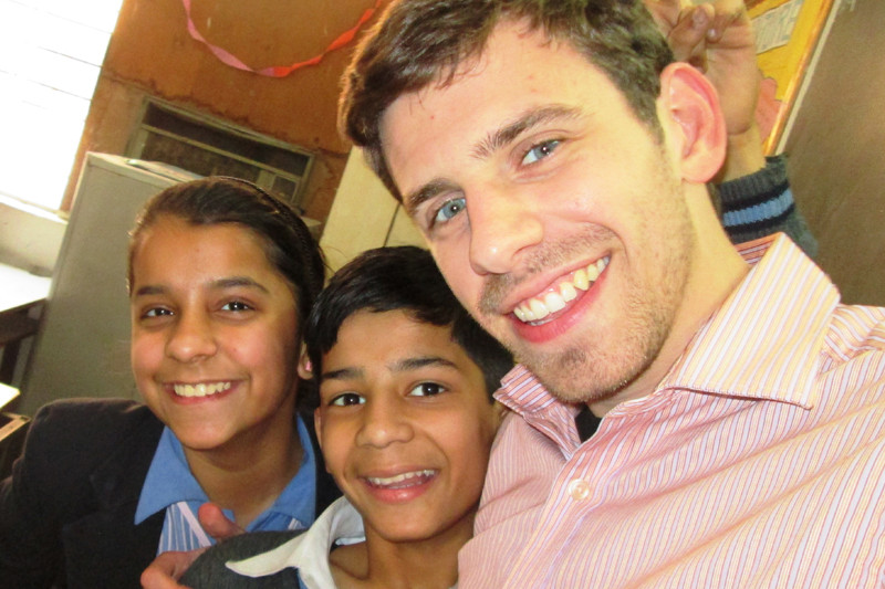Nick Tackes '13 traveled to Delhi, India as a Fulbright English Teaching Assistant. ?There is no ...