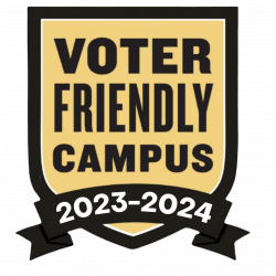 Carthage has been named a Voter Friendly Campus for the 2023-24 academic year.