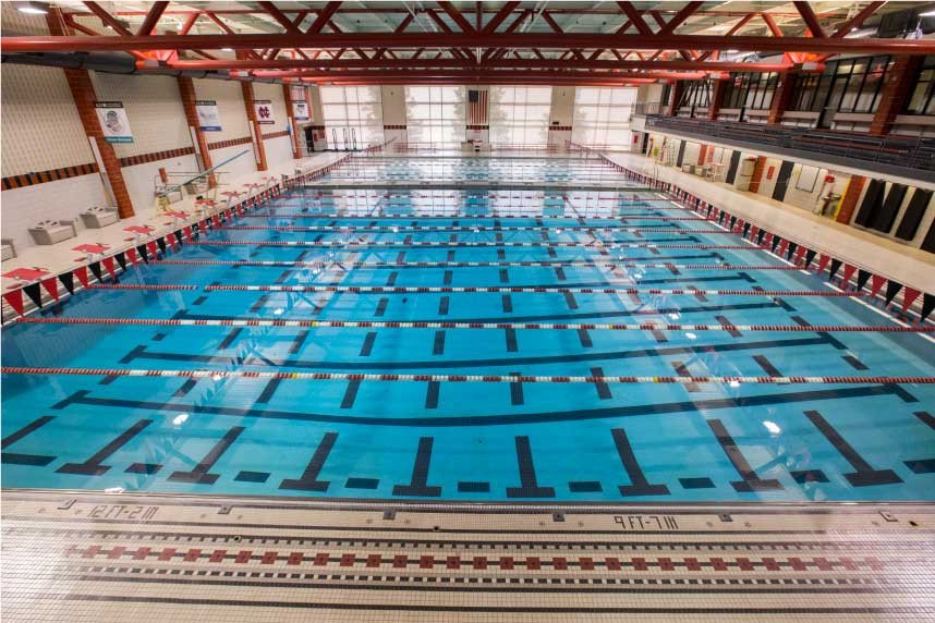 The Koenitzer Aquatic Center features 10 deep-water lanes for competition and an additional six l...