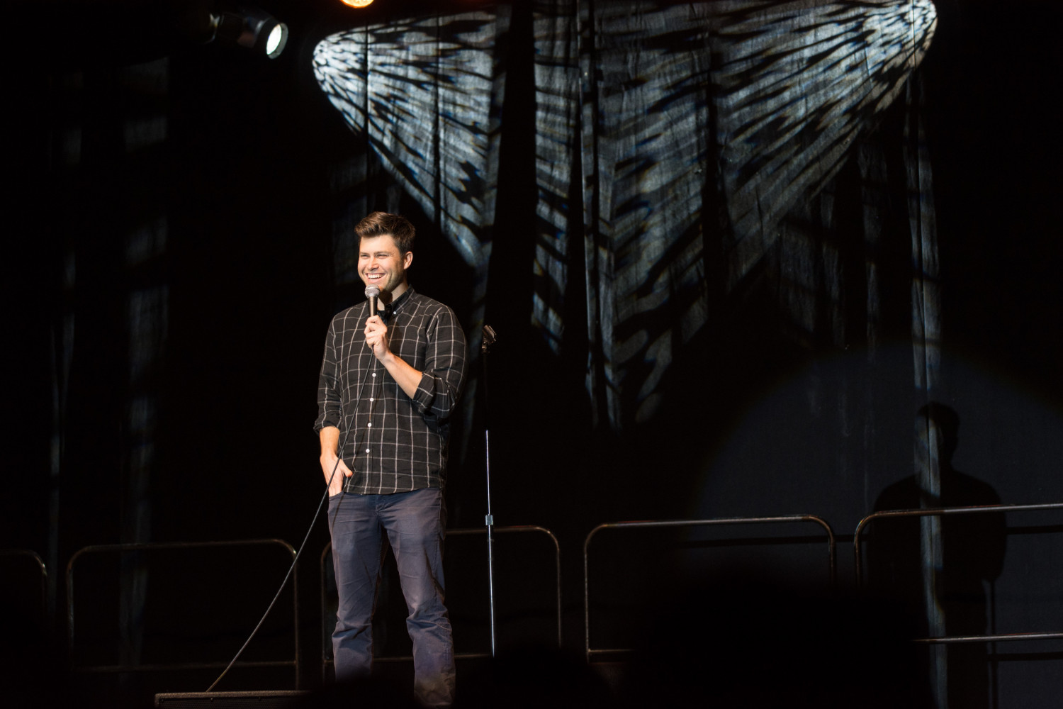 ... who joined SNL's Colin Jost at Carthage for twice the laughs.
