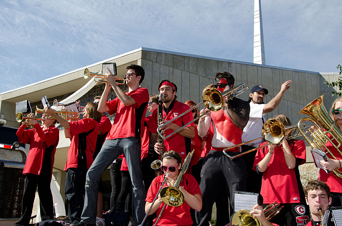 Homecoming Pep Rally And Parade On Youtube • Carthage College 1415