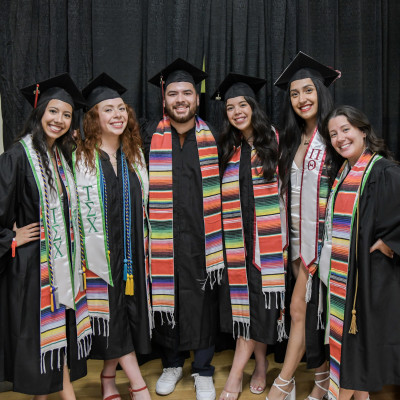 Members of the Carthage Class of 2023 during the Commencement Ceremony and Celebration.