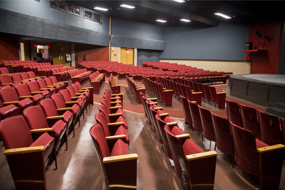 The proscenium-style Wartburg Theater accommodates 400 audience members and features a full 21-li...