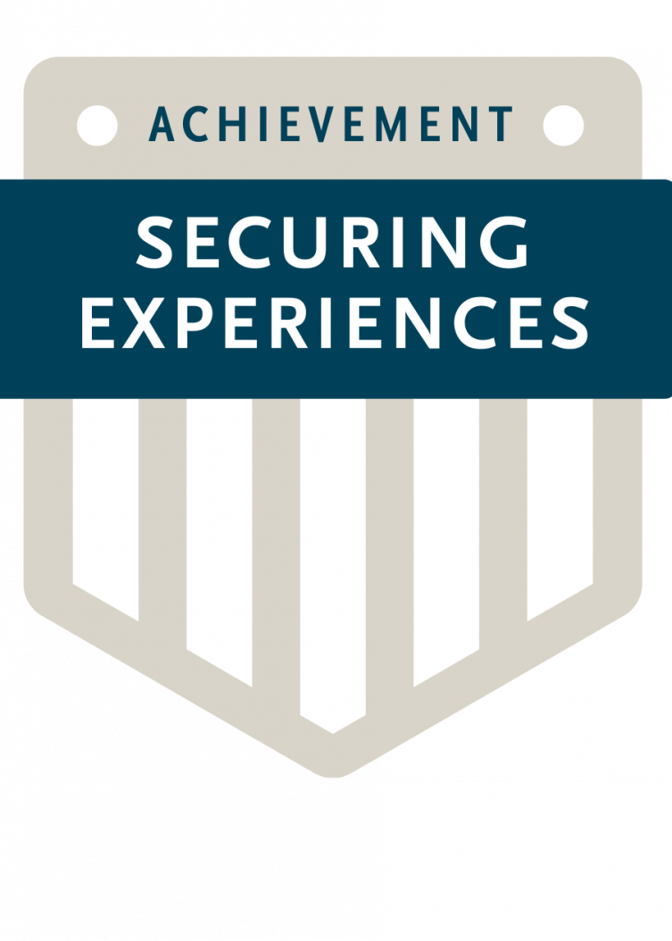 Securing Experiences badge