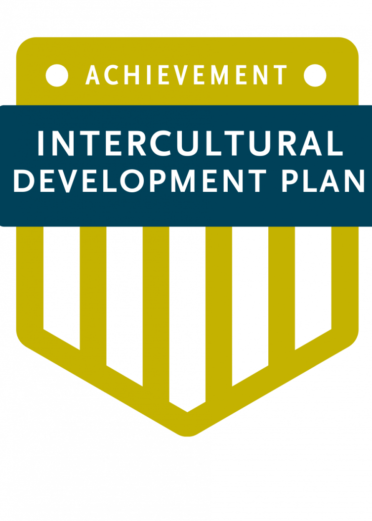 The Intercultural Development Plan badge