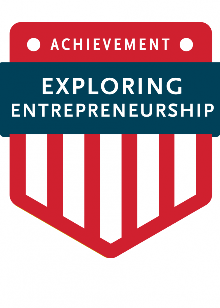 Exploring Entrepreneurship badge