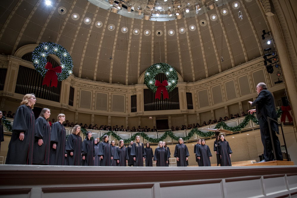 Photos of the week Chicago Holiday Concert and more • Carthage College