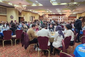 About forty-five Carthage students participated in an iftar (breaking of the fast) dinner at the ...