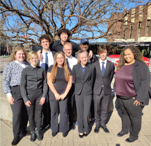 The Mock Trial team at Illinois State University.