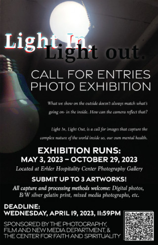 Student Photography Exhibition: ?Light In, Light Out' Call for Entries