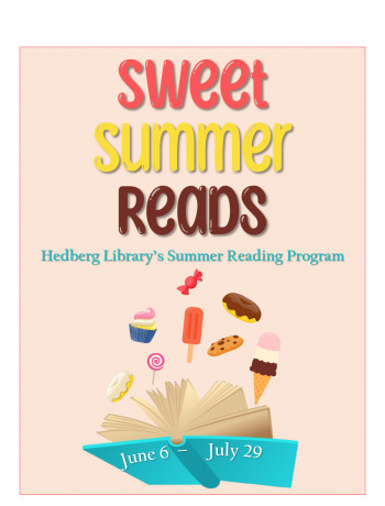 Children's summer reading program flyer