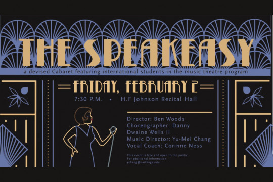 ?The Speakeasy: A Musical Cabaret? Graphic
