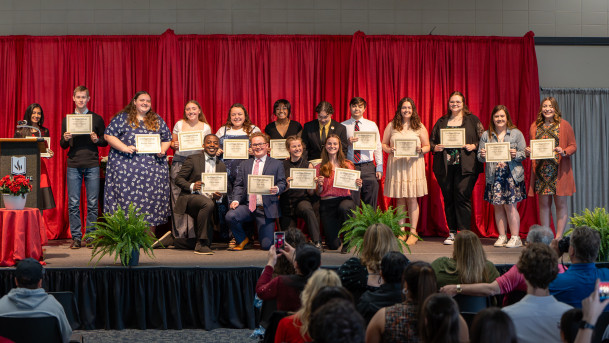 Students were recognized for their achievements during the 2024 Student Award Ceremony.