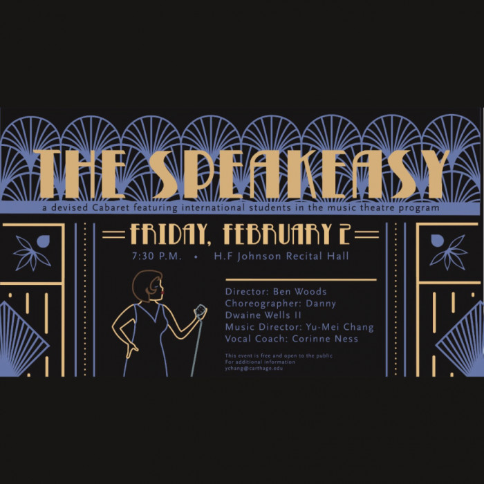?The Speakeasy: A Musical Cabaret? Graphic