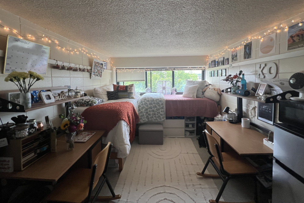 College Dorm Decor: Layout