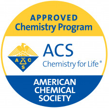 ACS Logo: Approved Chemistry Program