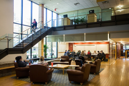 The A. W. Clausen Center for World Business at Carthage is a first-class learning center with the...