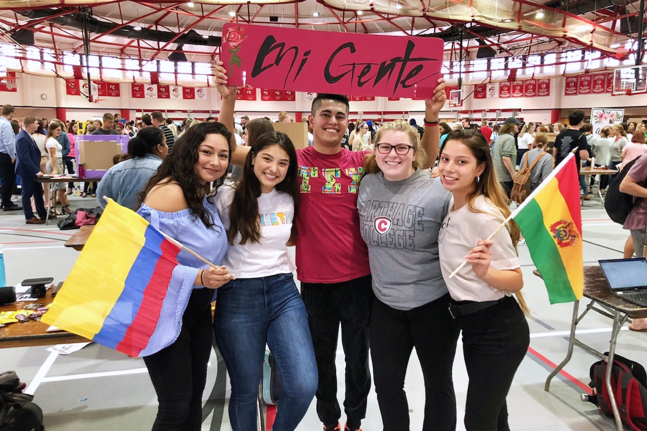 Mi Gente is one of Carthage?s 130+ student organizations. Mi Gente aims to educate club members a...