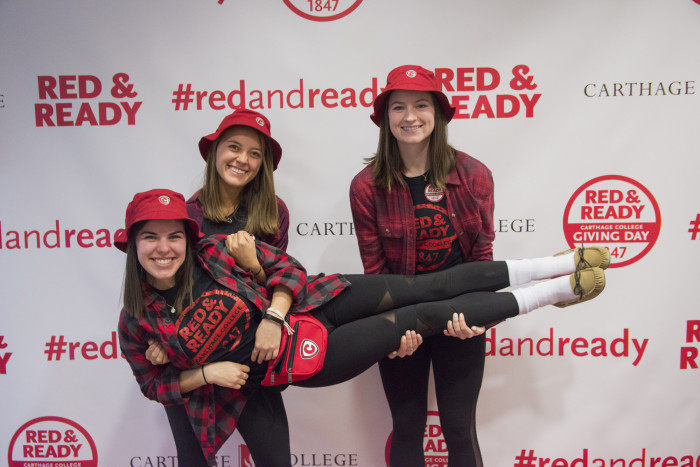 #REDandREADY Giving Day ambassadors on Giving Day!