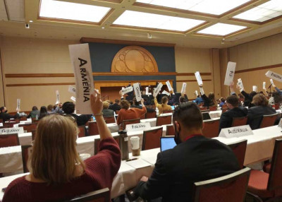Seventeen Carthage Model UN students traveled to Chicago to compete in the American Model United ...