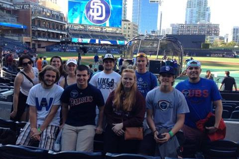 Carthage offers a J-Term study tour to California for students interested in sports journalism.