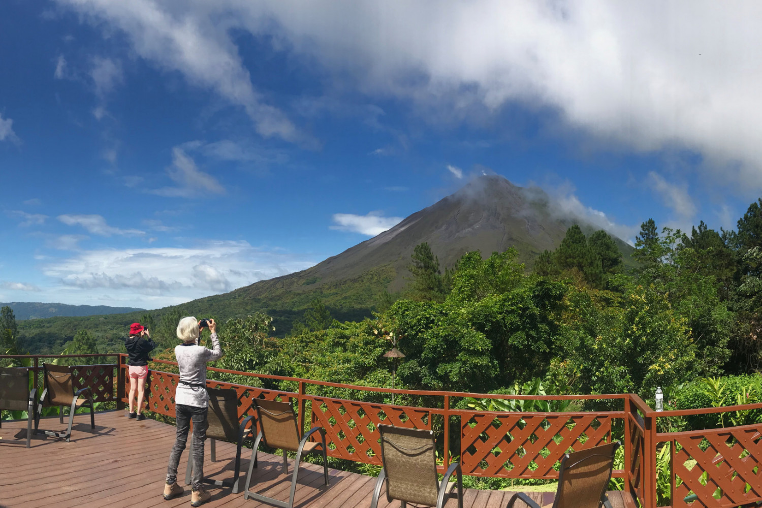 A volcano in Costa Rica