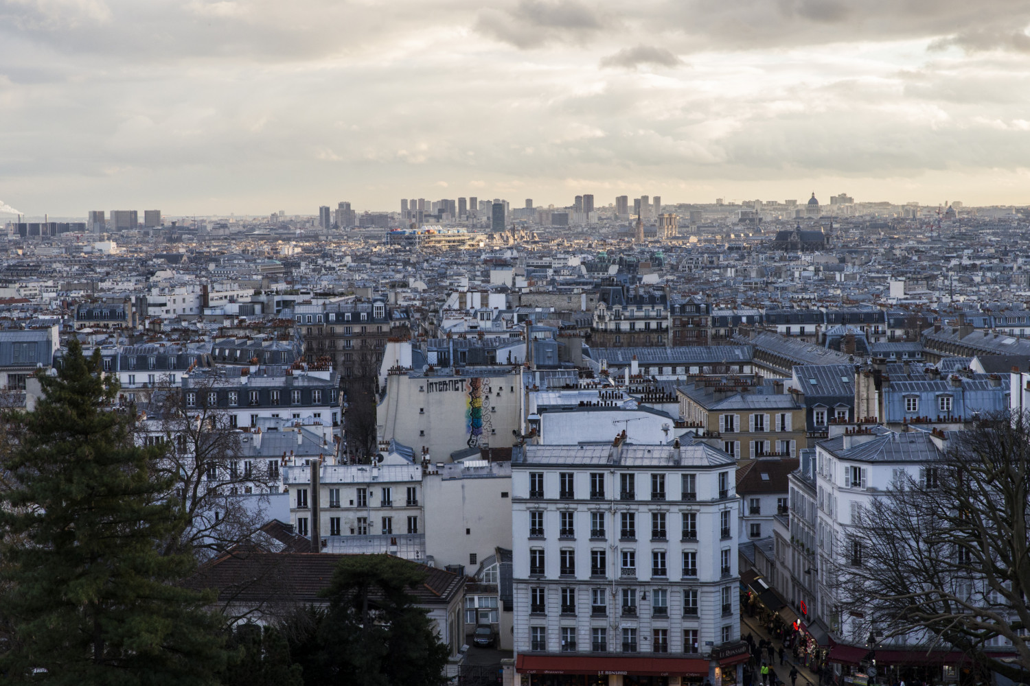 A view of Paris.