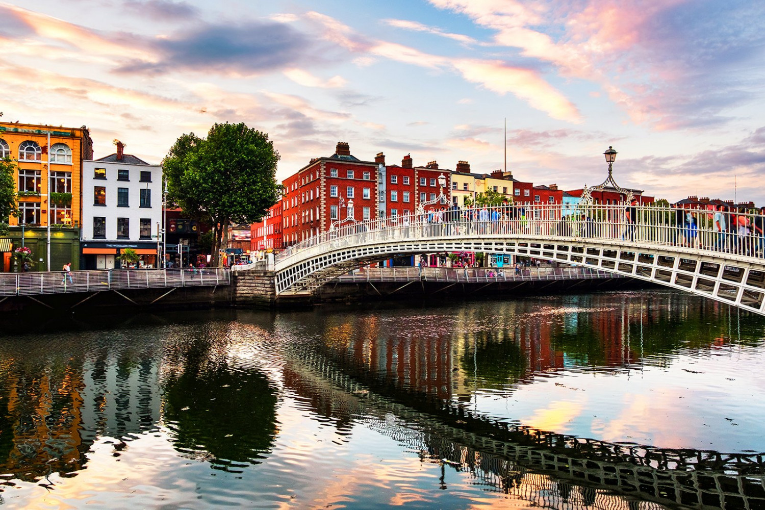 A photo of Dublin, Ireland.