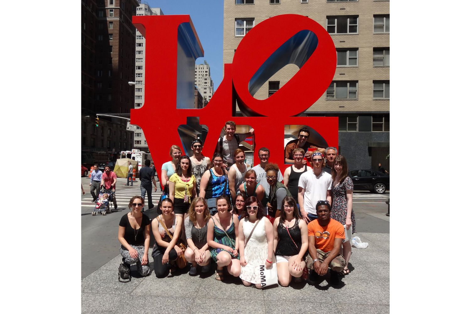 A study tour in New York City.