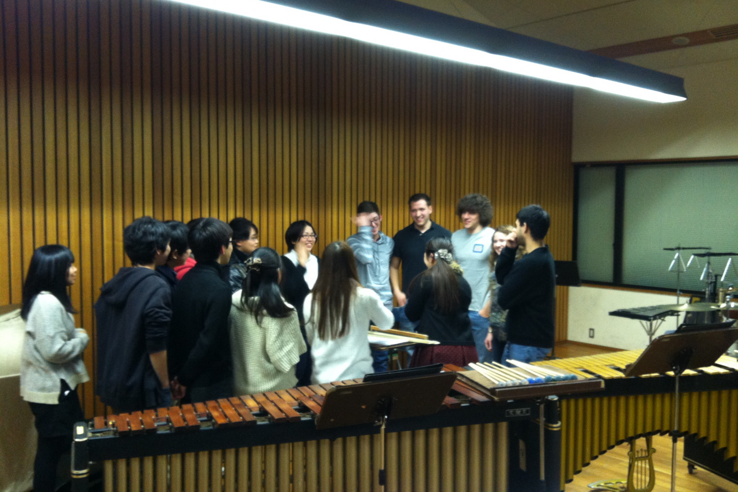 The Carthage Wind Orchestra in Japan.