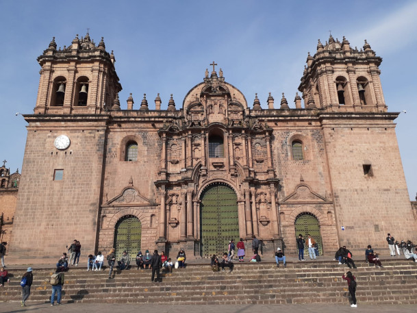 El templo del triunfo (the Catholic Cathedral in Cusco)