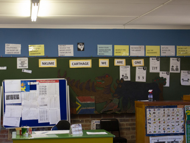 Classroom at Nkume Primary School
