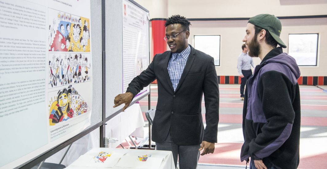 Carthage students and faculty present their works of scholarship, research, and creativity at the...