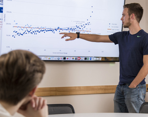 Students at Carthage pursuing a data science major or minor learn how to analyze, interpret, and ...