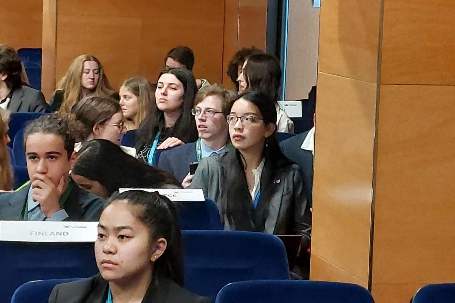 Carthage students at the BIMUN Model UN Conference in Spain.