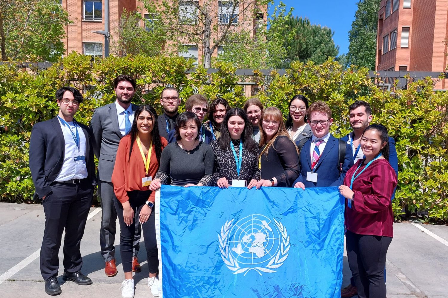 The Carthage Model UN team at the 2022 BIMUN Model UN Conference in Spain.