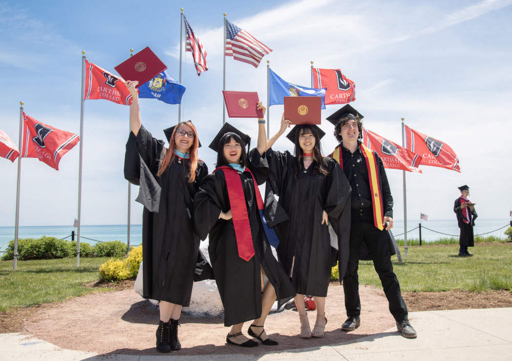 More than 600 new and impending Carthage graduates took part in Commencement weekend May 26-28.