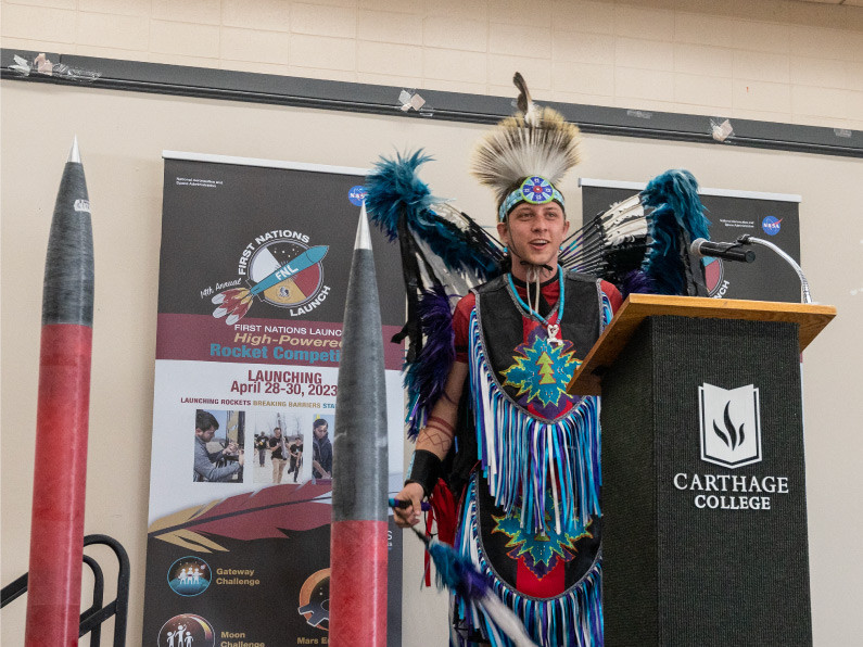 14th Annual First Nations Launch welcome ceremony.