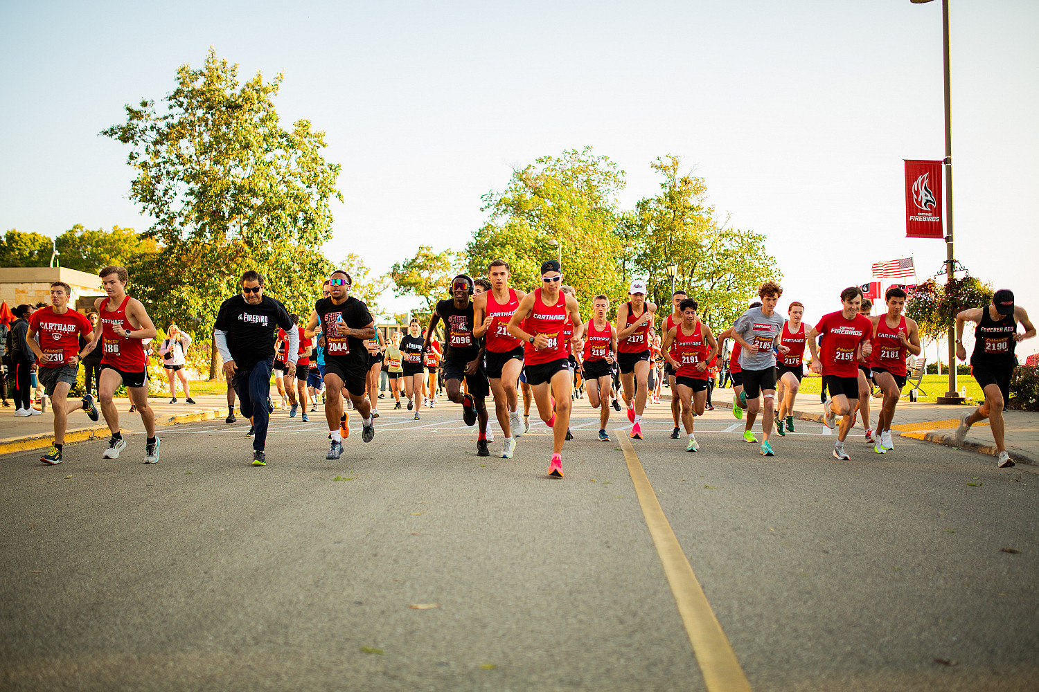 Firebird 5K race start