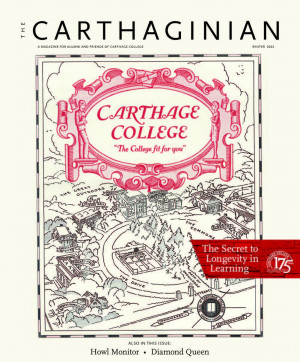 Winter 2022 Carthaginian magazine cover