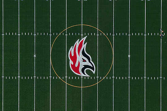 Art Keller Field turf design