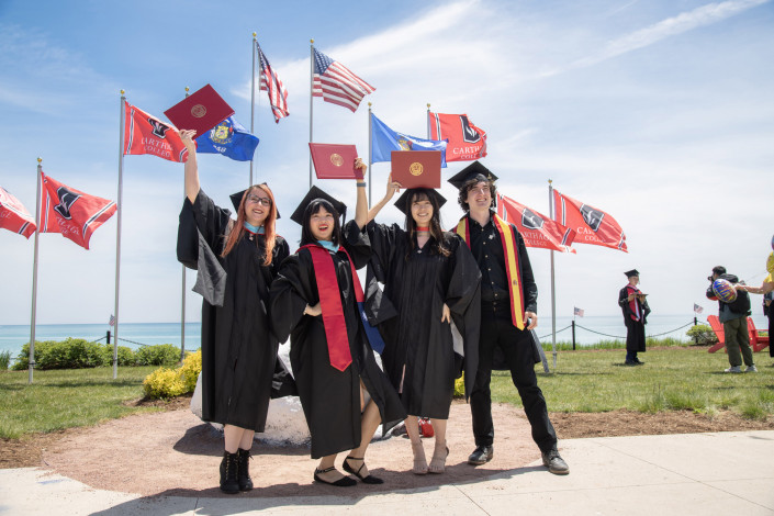 More than 600 new and impending Carthage graduates took part in Commencement weekend May 26-28.